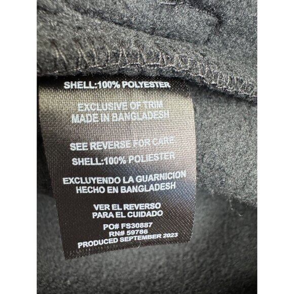 Mens Black Beverly Hills Polo Club Full-Zip Jacket 2X Polyester Expedition NWT - Picture 8 of 14